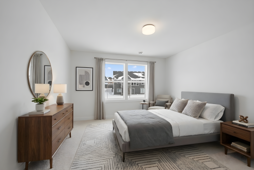 Lower level bedroom 5 with walk-in closet