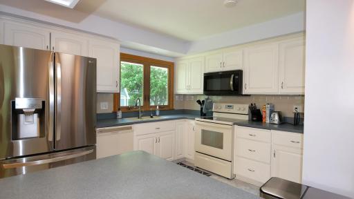 White kitchen...