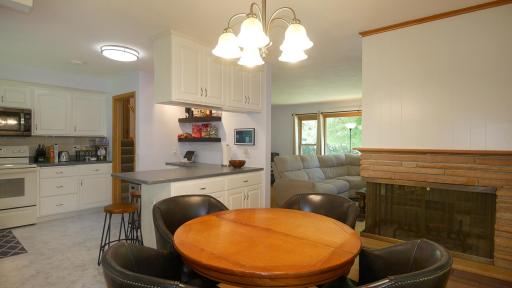 Dining to kitchen...