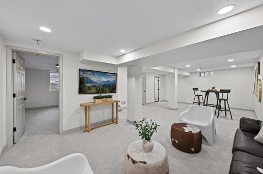 Spacious Living + Flex Space Galore. Whether it’s cozy movie nights, game days, or quiet retreats, this home offers three distinct living spaces across the upper and lower levels, including beautifully finished basement with flex room + guest suite.
