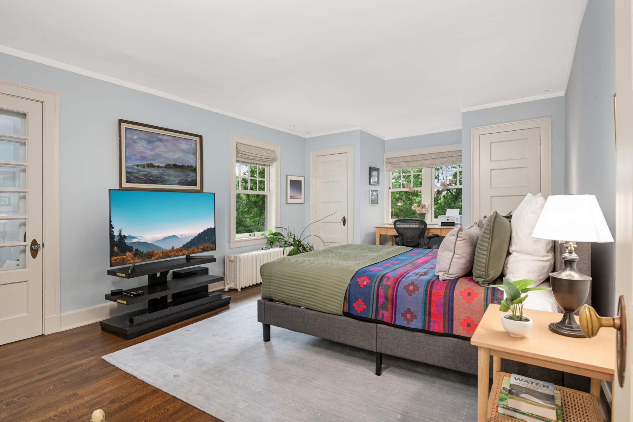 Bedroom number 2 was originally the principal bedroom and has 2 closets.