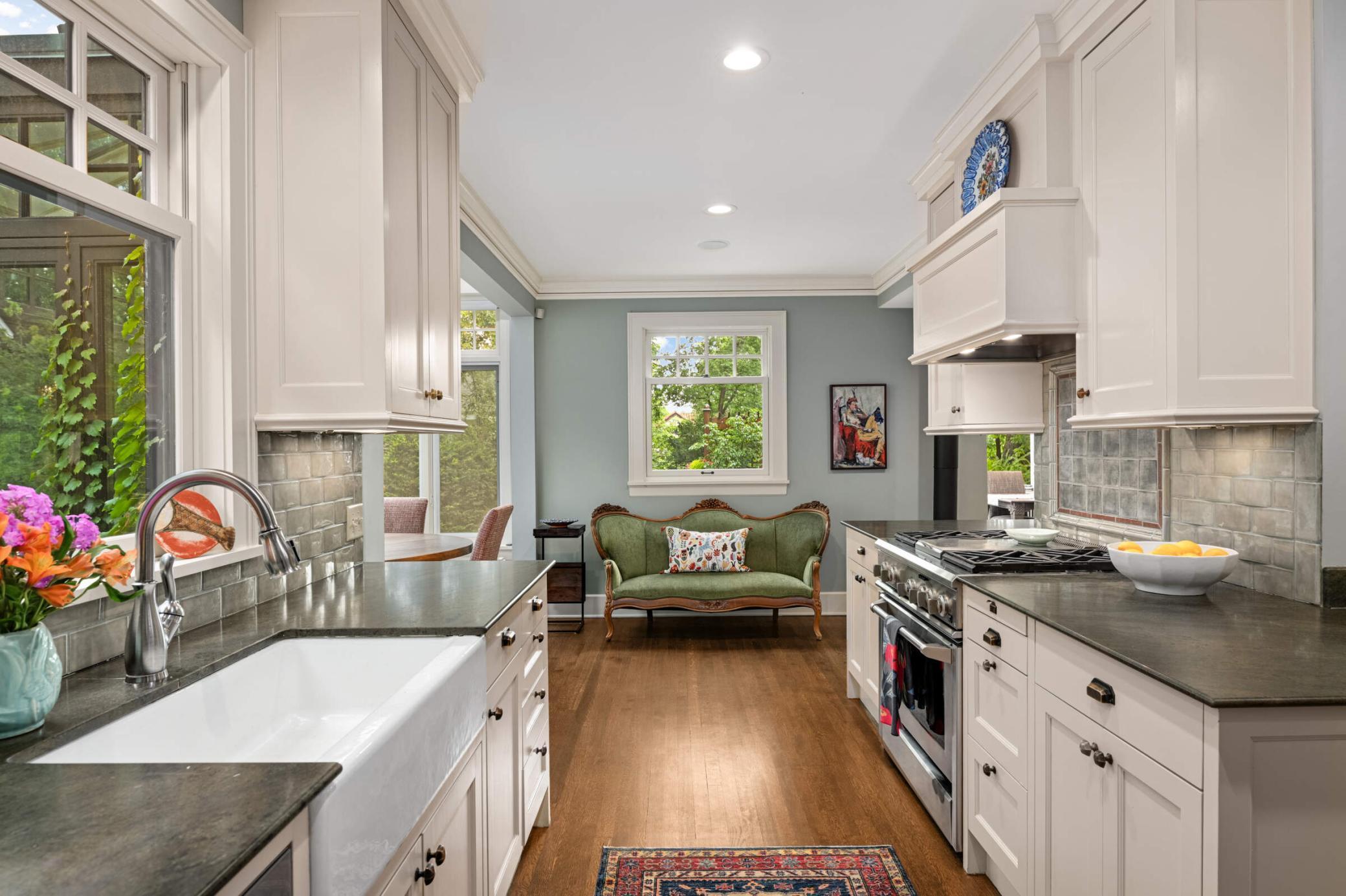 View from the mudroom.