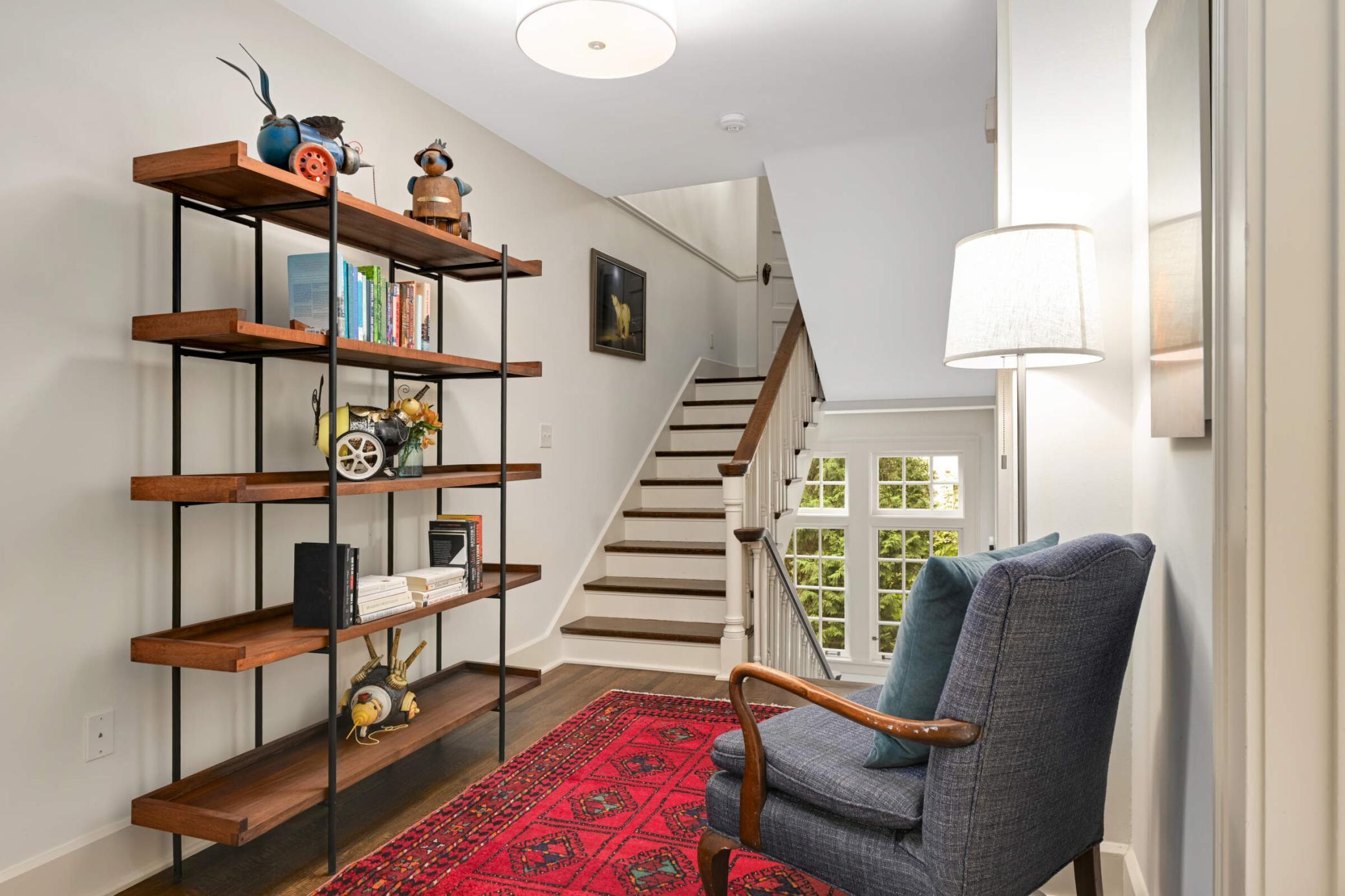 Second floor landing.