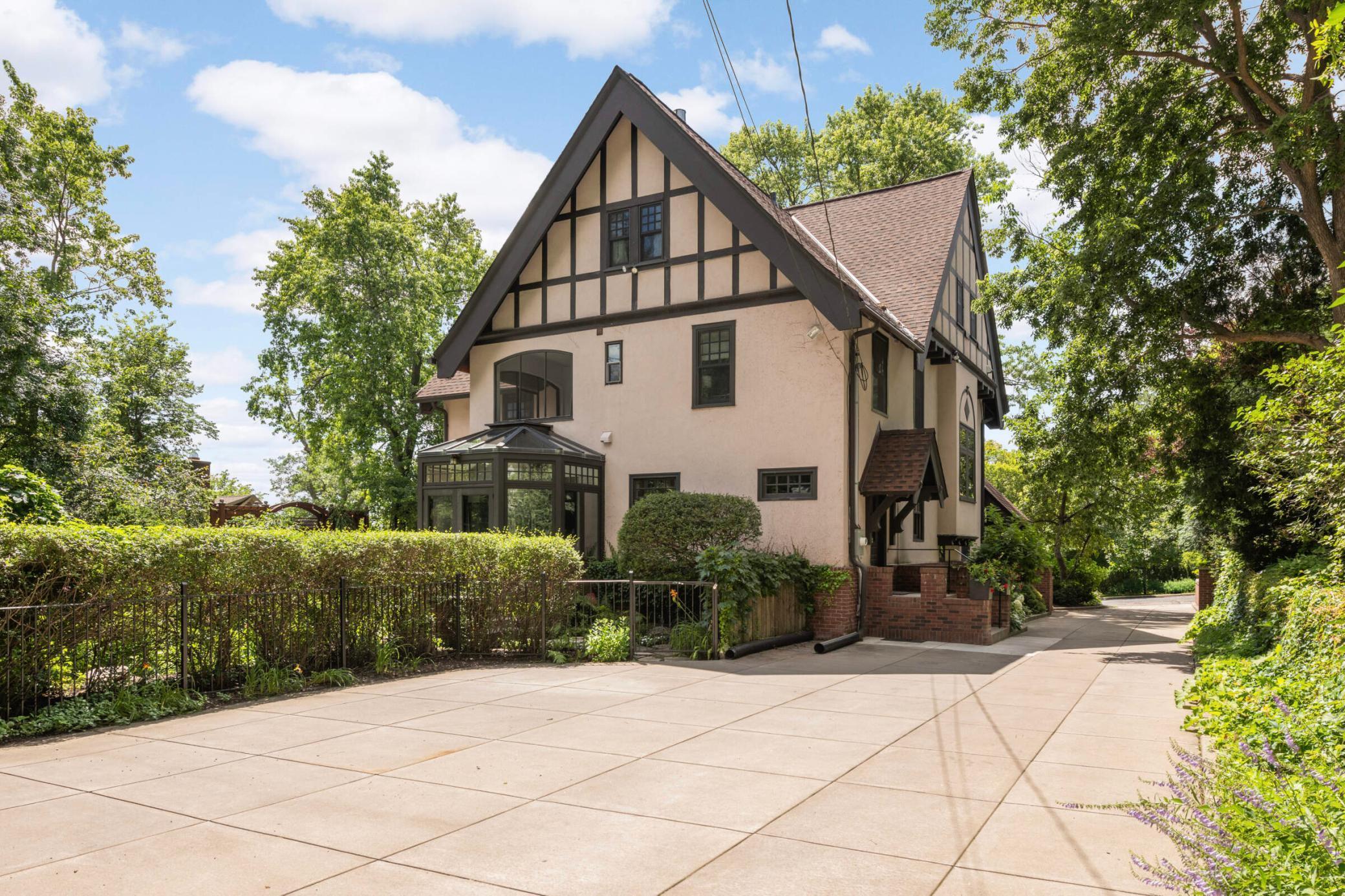The newer driveway offers plenty of off-street parking.