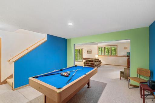 Game room. Who is up for some fun? Create a place to entertain and hang out.