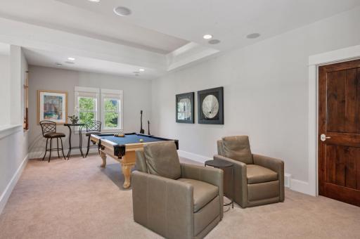Generous sized loft area on the upper level.