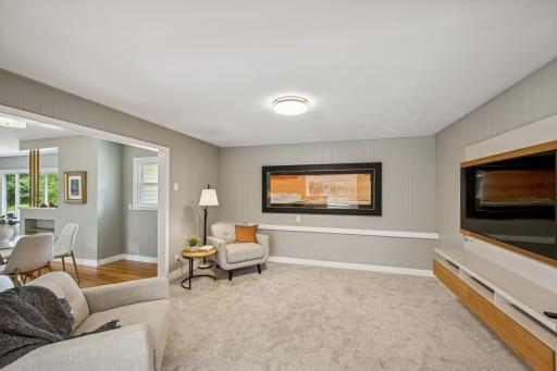 Bonus main floor family room