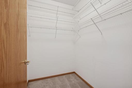 Large main closet in primary