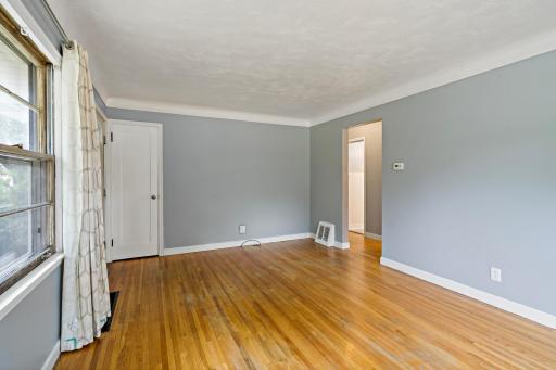 Another view of the welcoming living room.