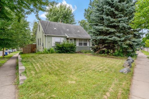 Welcome home to this adorable 1 and a half story home located on a large corner lot