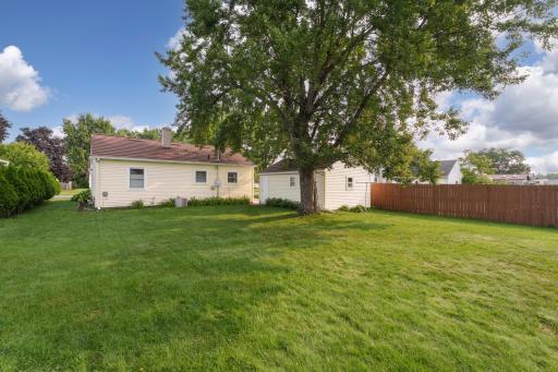 Gorgeous Backyard with in-ground sprinkler system