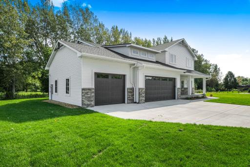 A fully landscaped corner lot in one of the best locations in Sartell!