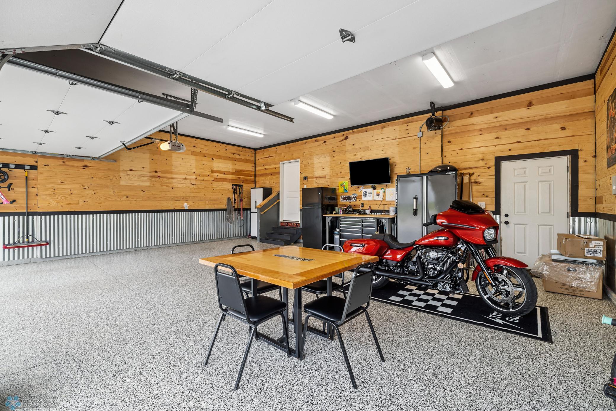 Finished Garage