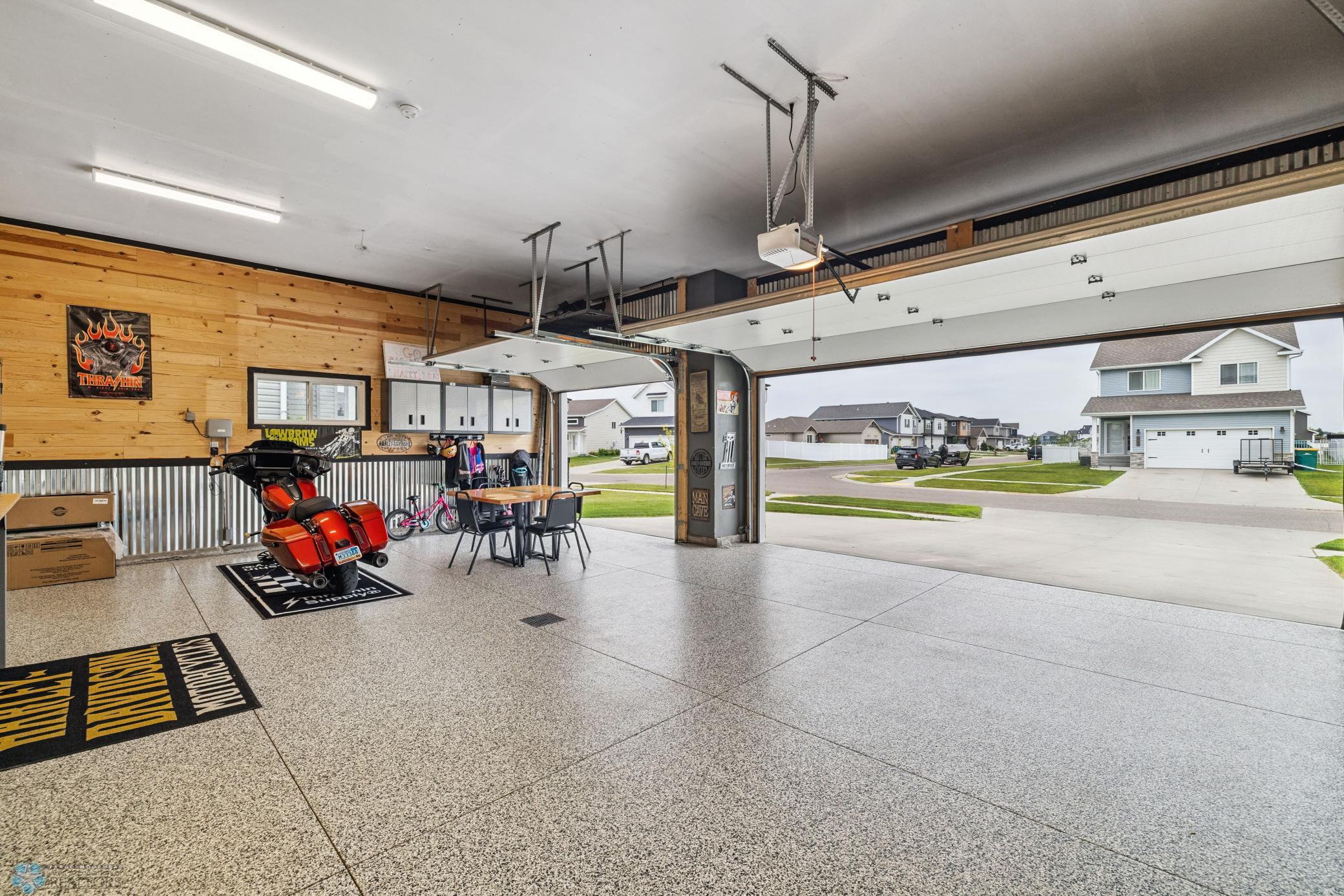Finished Garage