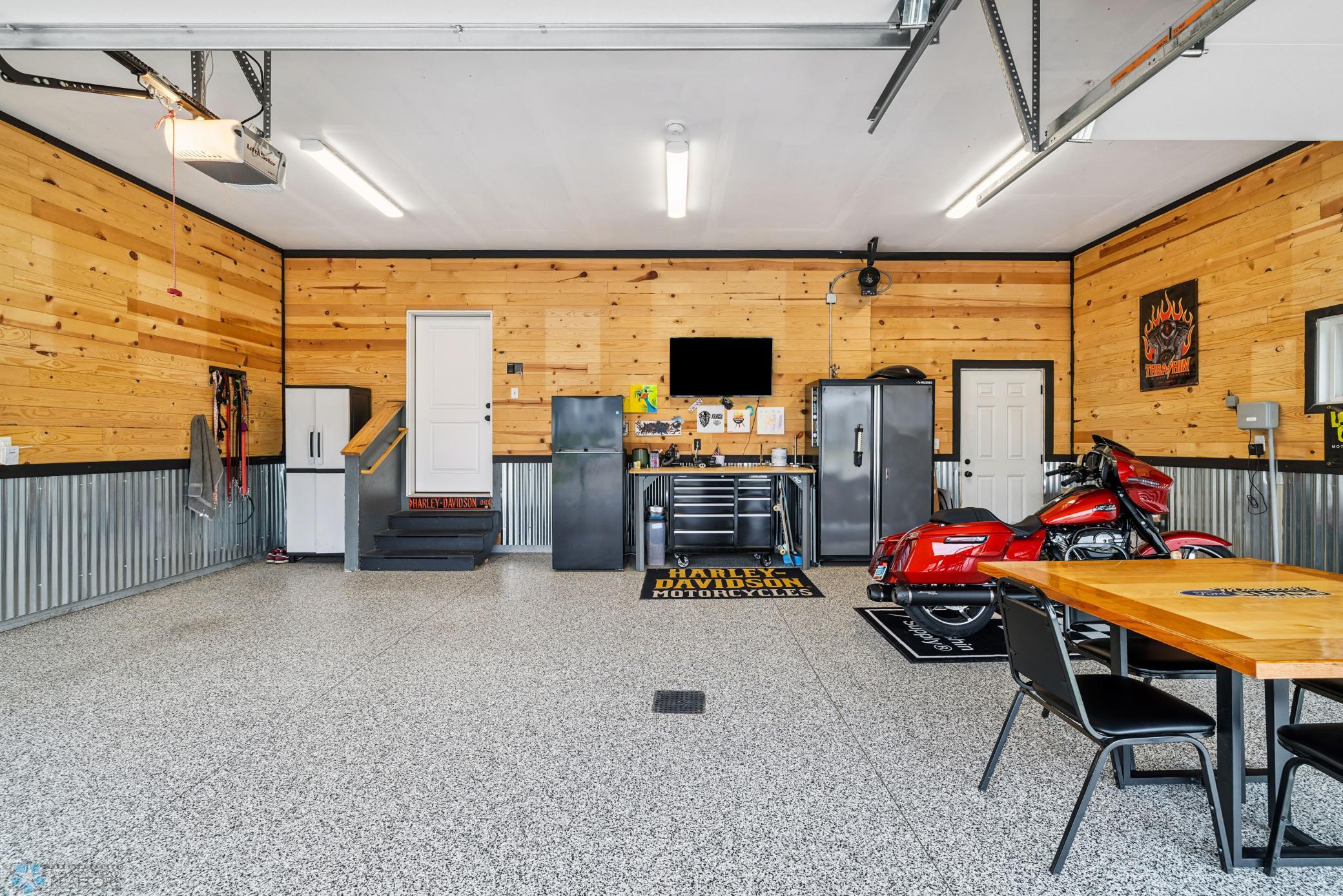 Finished Garage