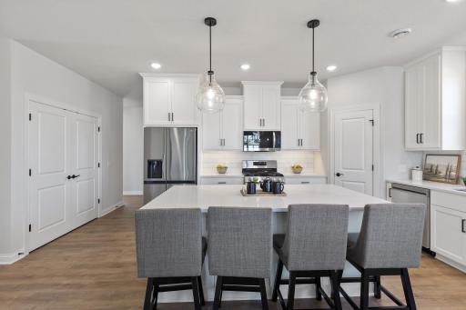 Gourmet Kitchen w/ Massive Center Island