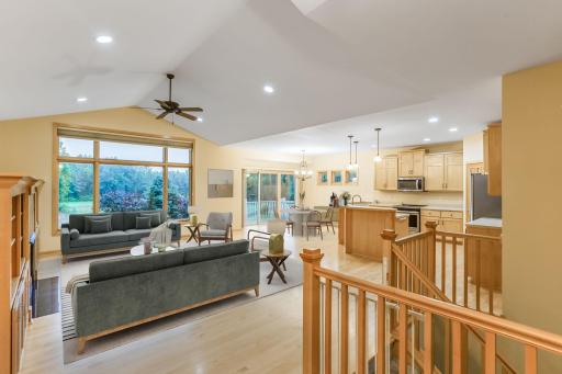 (Virtually Staged)View from the entry way