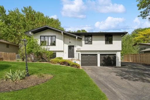 Home was resided with James Hardie siding in 2020.