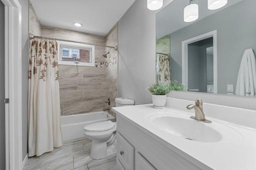 Updated bathroom!