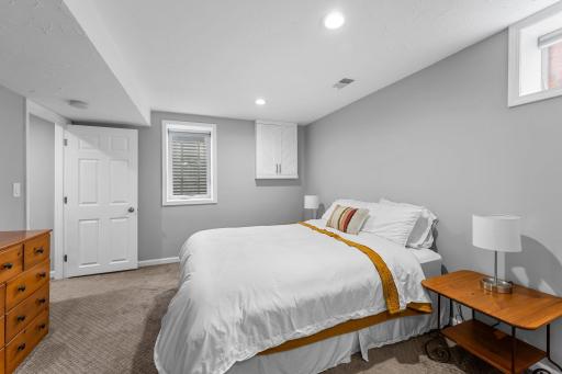Bedroom #4 in the lower level