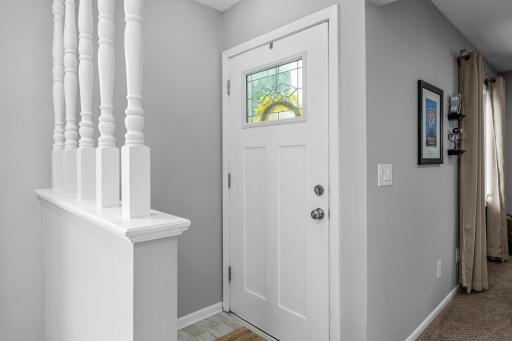 Inviting entry space
