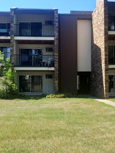Top floor condo! Wonderful view of green space.