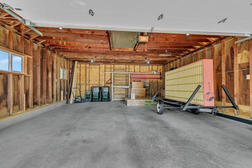 This garage is well built & ready for you to make it your own. This could be easily insulated & heated for additional year round space.