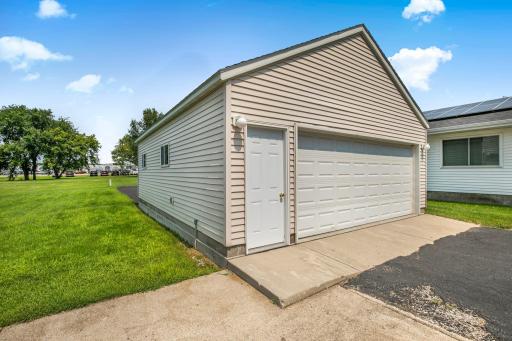 2 car garage is ready for all your storage needs.