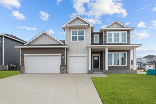 The Erie home is one of the most sought after floorplans in the community. This home is now completed and ready for a new family to move in!