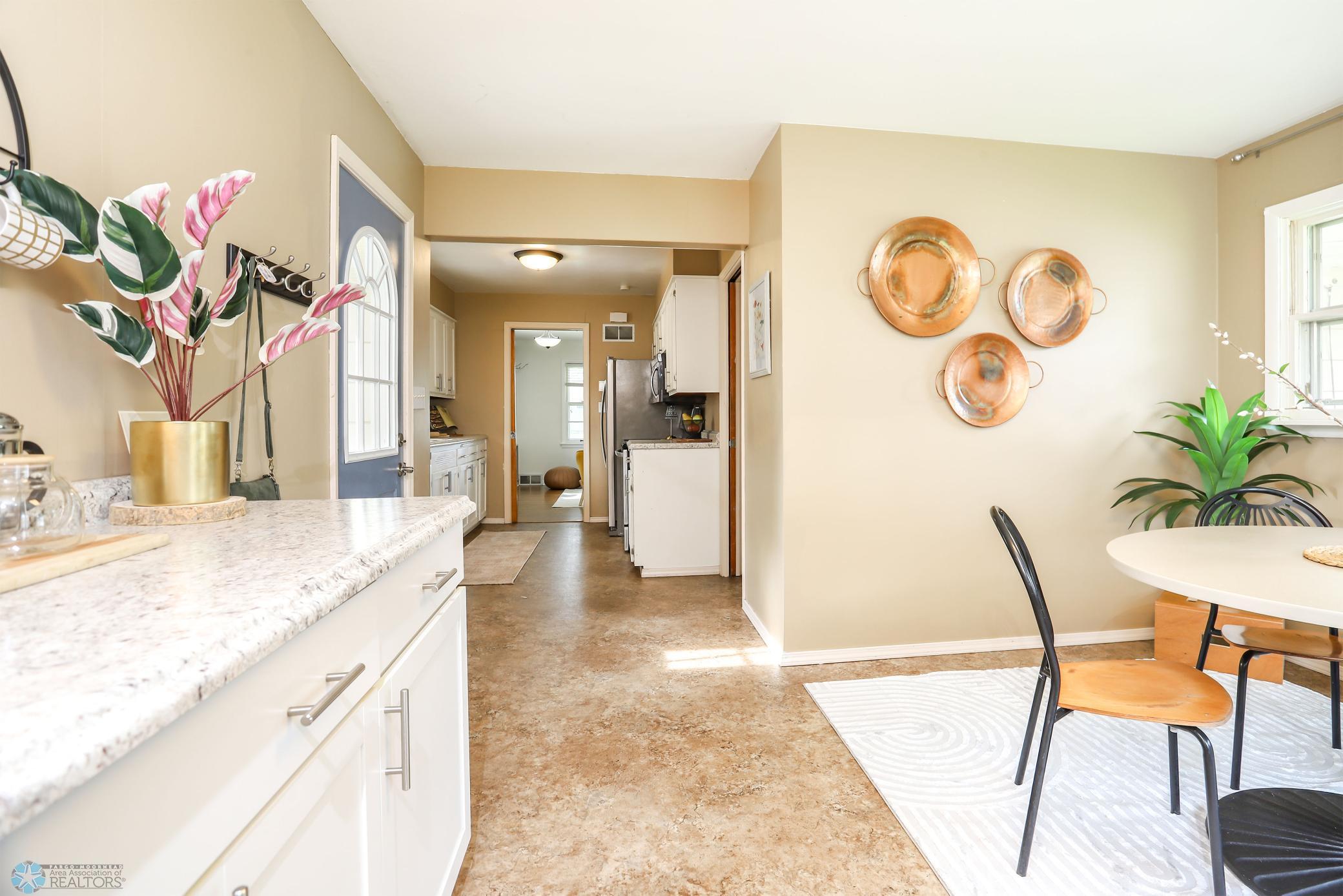 Kitchen into dining