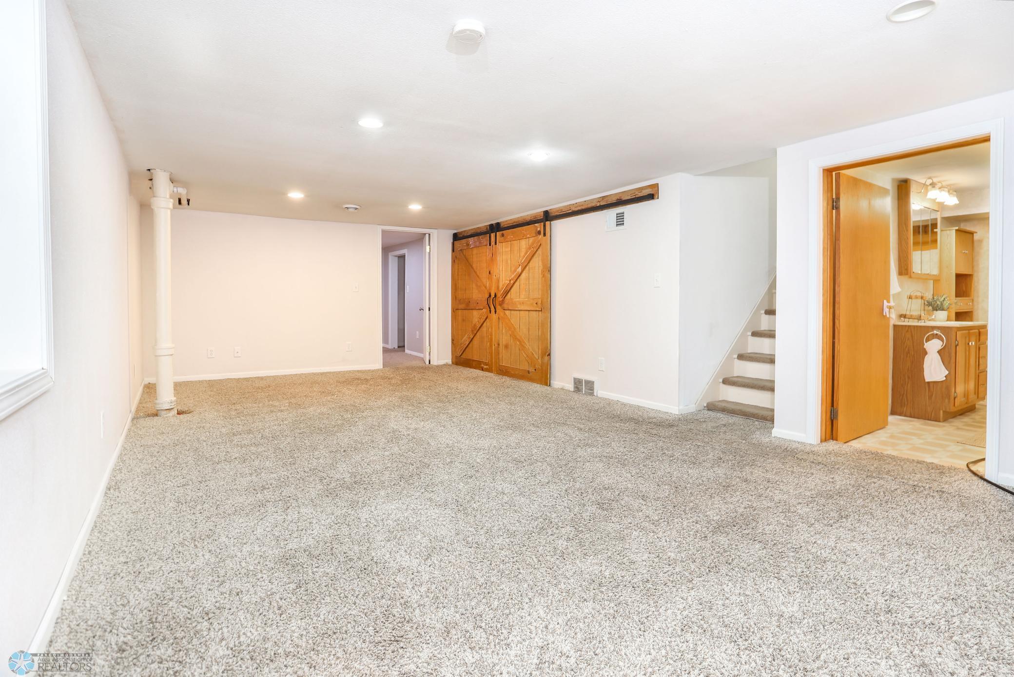 Basement family room