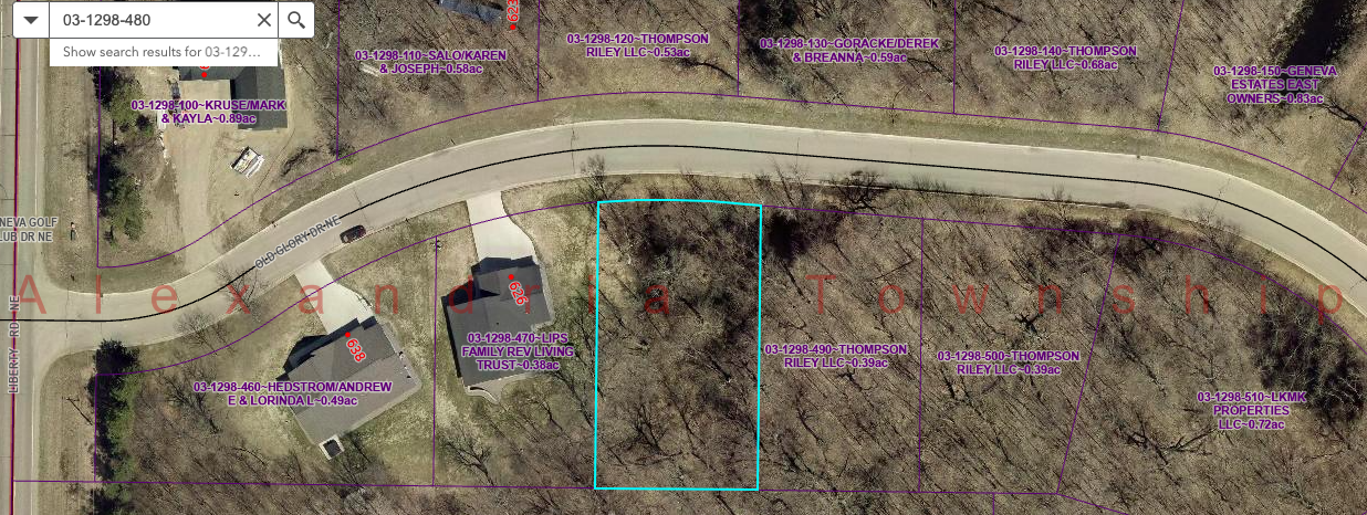 Property photo for Lot 3 Block 2 Old Glory Drive NE, Alexandria, MN 56308