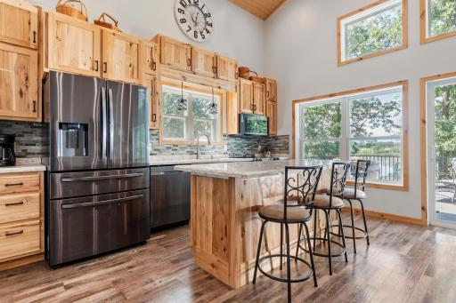 Graphite appliances create a clean, cohesive look that is easy to maintain.