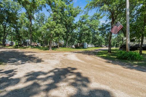 Golden Pond Campground a mile from Oak Lake Golf Course.