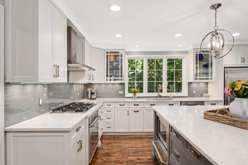Large Marvin integrity window with backyard views