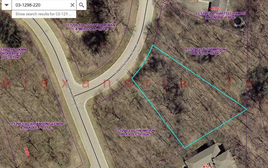 Property photo for Lot 13 Block 1 Constitution Court NE, Alexandria, MN 56308