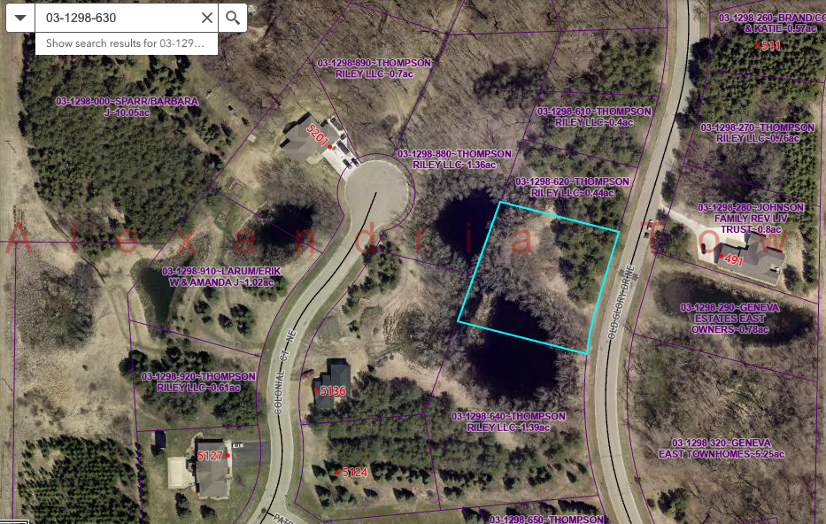 Property photo for Lot 18 Block 2 Old Glory Drive NE, Alexandria, MN 56308