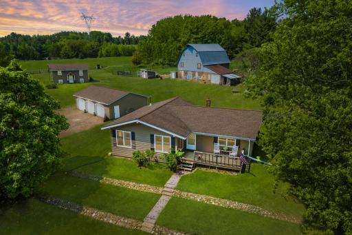 Welcome to your multi generational homestead - photo has been enhanced for color