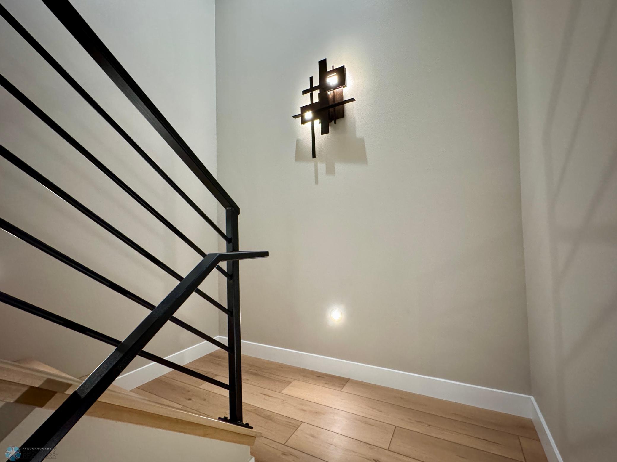 Stairs to upper level