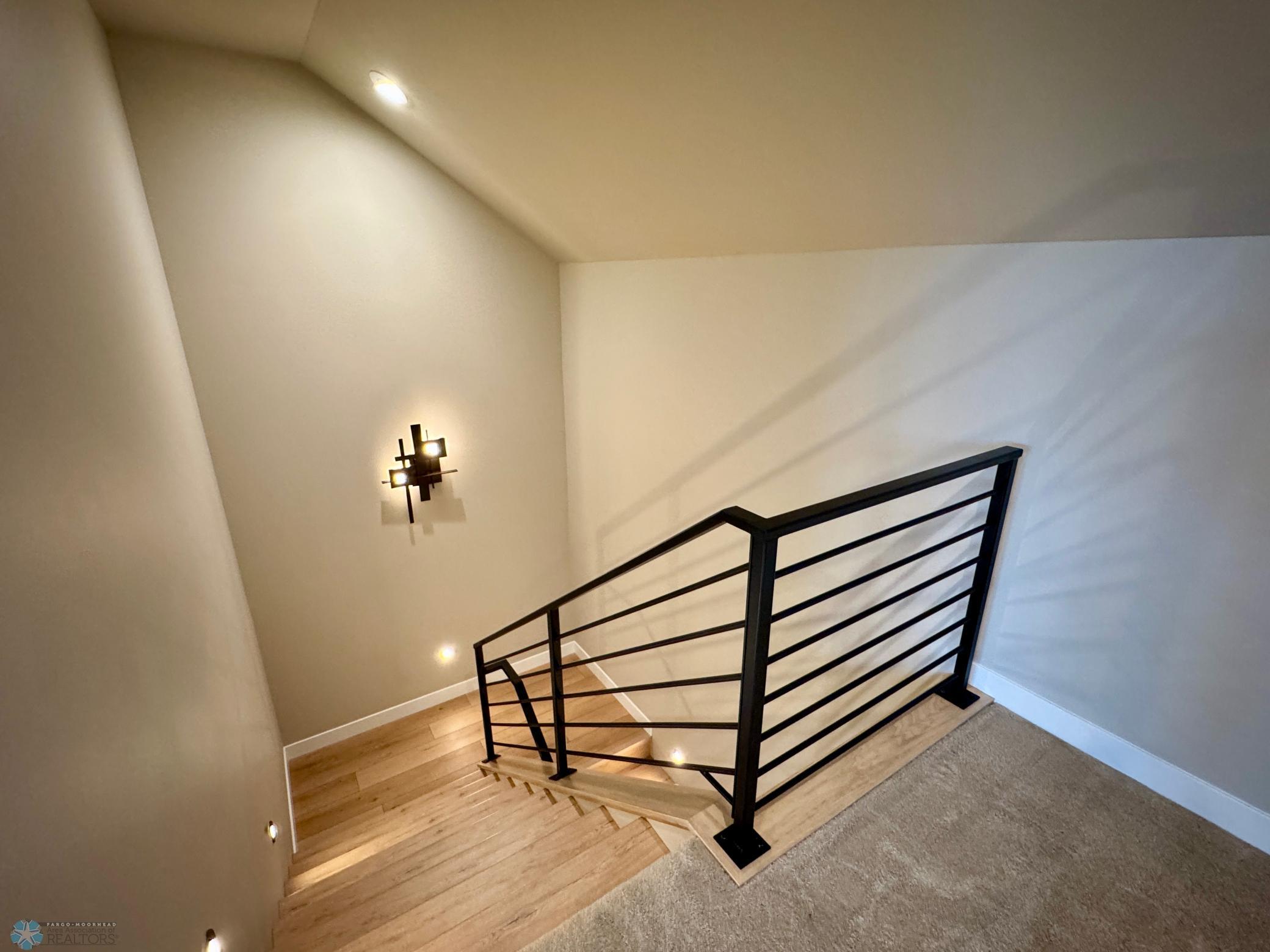 Stairs to upper level