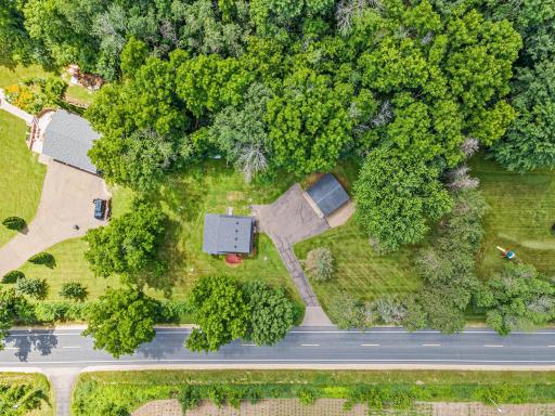 Overhead View of Property