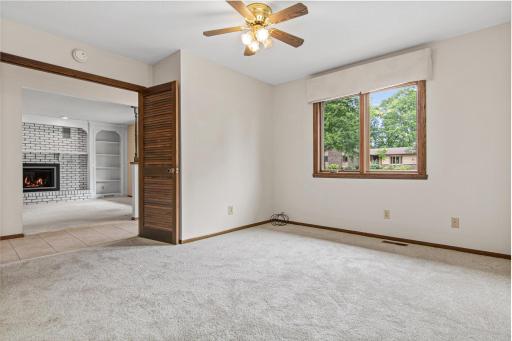 3rd bedroom main level (could also be used as a home office space)