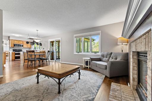 The open layout makes this home ideal for entertaining guests!