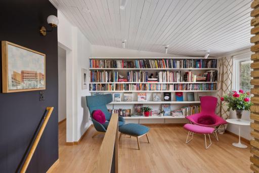 The library is perfect for ideas and curiosity