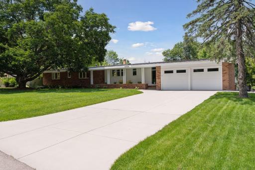 5504 Merritt Circle with new concrete drive way