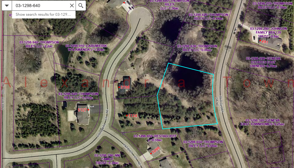 Property photo for Lot 19 Block 2 Old Glory Drive NE, Alexandria, MN 56308