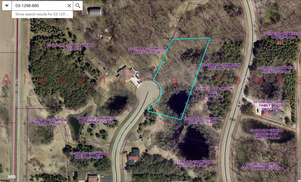 Property photo for Lot 43 Block 2 Colonial Court NE, Alexandria, MN 56308