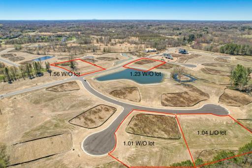 Multiple lots available in this development