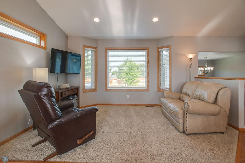 Upper level living room