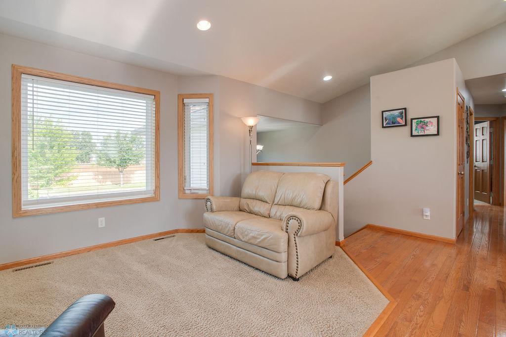 Upper level living room